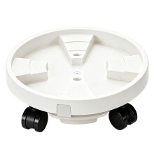 High Capacity Garden Rotating Pot Base That Safely-White 290