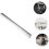Efficient Restaurant Kitchen Ticket Rail Food Ticket Holder Slide Check Rack Receipt Holder 5