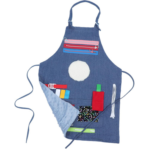 Sensory Apron Fidget Blanket for Seniors Activity Blanket Sensory Tools