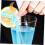 Exquisite Craftsmanship 6 Pack Glass Stirring Sticks Ευέλικτο για ποτά Τσάι και κοκτέιλ 7