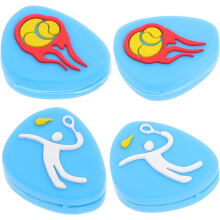Tennis Racket Absorber Border Punch Racket Dampeners Tennis Dampener Tennis Racket Shocking Absorber