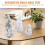 Ensemble de 3 mini sapins de Noël blancs enneigés Weiweiguan 4