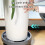 High Capacity Garden Rotating Pot Base That Safely-White 420 4