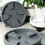 High Capacity Garden Rotating Pot Base That Safely-White 420 7