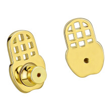 2PCS Earring Lifters For Heavy Jewelry Gold Silver-White