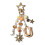 Elegant Alloy Keychain With Customizable Letter And-Ustyle 1