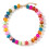 Vibranting Plastic Beaded Chain Necklace Comfortable Fit For-4 1