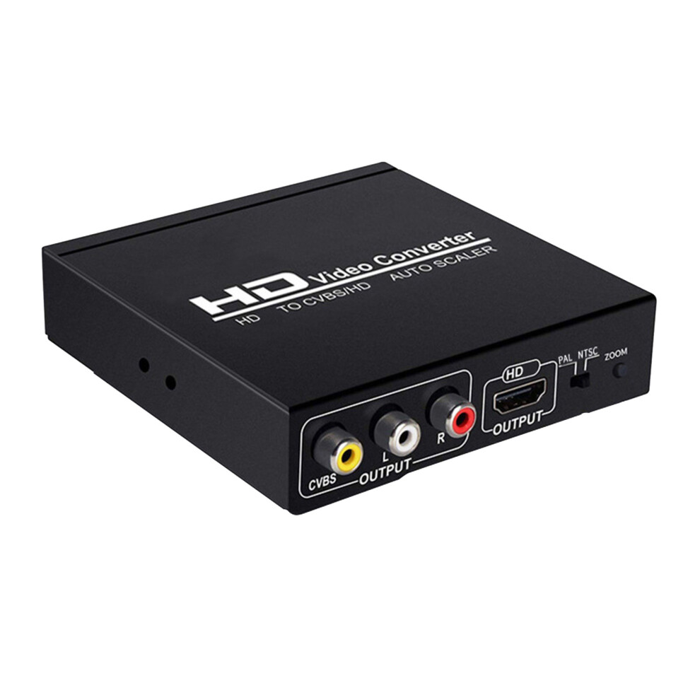 Hdtv Adapter Converts Digital Signals To Analogs Video Sound 7627001517547