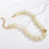 Bright Color Beaded Necklace Portable Designs-reddish brown 7