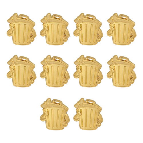 Classical Yet Modern Alloy Lapel Pins Accessory For-Gold 10
