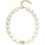 Modieuze Dopamine Stijlen Hars Ketting Met Verstelbaar-Beige 1
