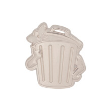 Versatile Double Color Metal Pins Great For-Silver 1
