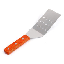 Rozsdamentes acél palacsinta spatula fa nyéllel