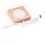 Base de luz noturna LED XunW quadrada de madeira com USB 1
