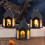 Halloween LED-stearinlys græskar skelet natlampe 1