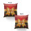 Housse de coussin décorative de Noël 30 x 30 cm 1