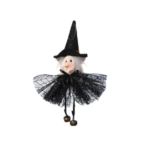 Κρεμαστά στολίδια νάνου για το Halloween με μαύρο φάντασμα κολοκύθας