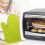 Gants de cuisine protection thermique, lot de 4 1