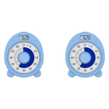 Veilleuse rechargeable avec horloge et minuterie de 60 minutes