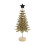 Mini sapin de Noël en bois, décoration de bureau 1