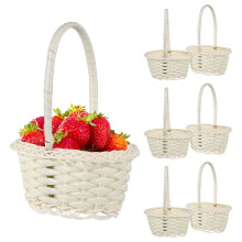 Woven Storage Baskets Farmhouse Style 10 pcs