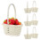 Woven Storage Baskets Farmhouse Style 10 pcs 1
