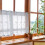 White woven screen curtains for home decor, rod pocket 5