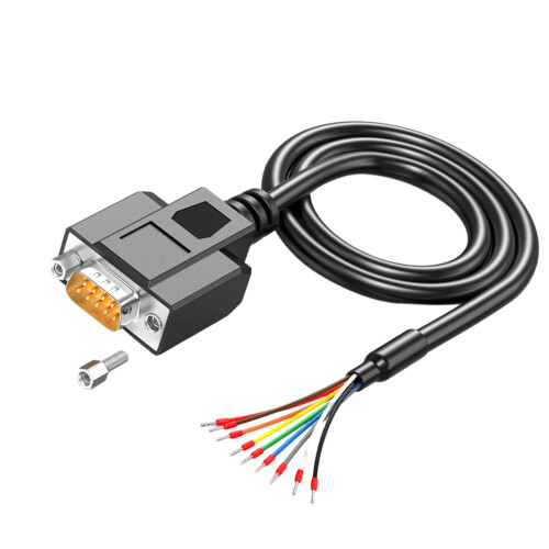 DB9Pin-Kabel mit verzinnten-Mutter fester Malehead