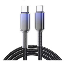 type de charge rapide 120W longévité tressée par-TCTC Noir