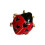 Bague de mode unique sur le thème des-coléoptère rouge et noir1 1