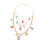 Collier superposé de Style vacances à la plage avec pendentif en 1
