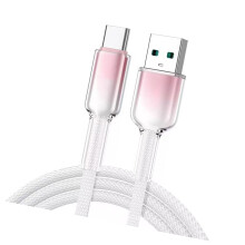 Câble de chargement 120W de 1M de Long, cordon de-USBTC Blanc