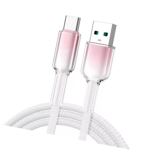 Câble de chargement 120W de 1M de Long, cordon de-USBTC Blanc