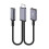 Doppelter-Typ-C-USB-Buchse mit geradem Kopf 1