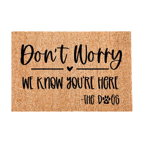 Home Sweet Home Technical Cloth Doormat 60x40cm Light Brown 1