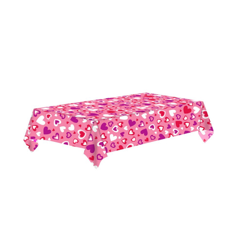 Nappe jetable Red Heart 54 x 108 pouces 2