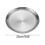 Stainless Steel Party Plates Reusable 12 pcs 2
