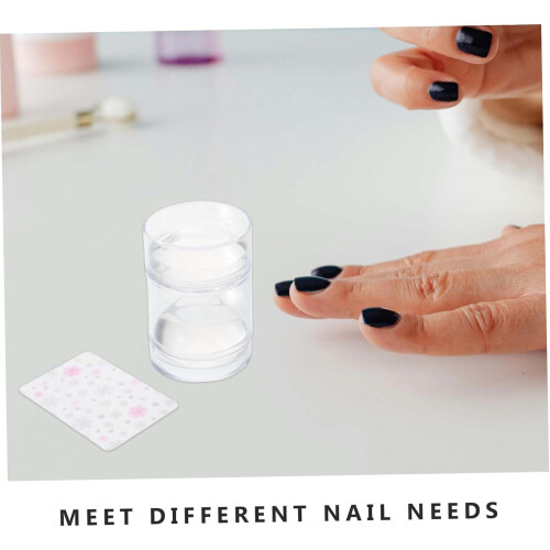 Αξεσουάρ DIY Nail Art Σετ σφραγίδων νυχιών Πρότυπα Κεφαλή σφραγίδας για το σπίτι 2