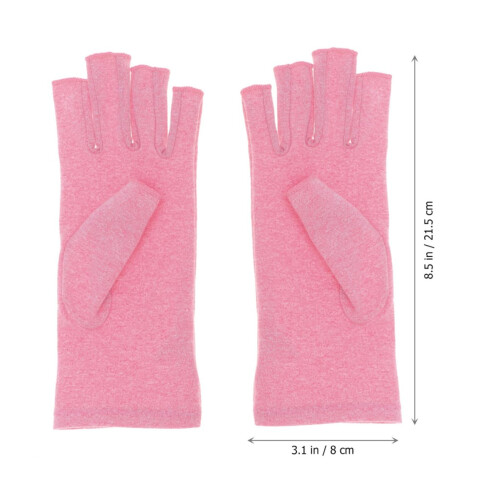 Gants de compression à doigts ouverts pour l'arthrite 2