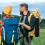 Portable Folding Camping Stool Black Lightweight Telescopic Compact Outdoor Seat 5