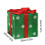 Caixa de presente de Natal em PVC verde, 20x20x20cm 2