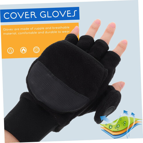 Thermohandschuhe, Winter, warme Fleecehandschuhe, Touchscreen-Handschuhe 2