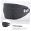 Memory Foam Adjustable Neck Brace Cervical Guard Deep Gray Comfortable Neck Support 3