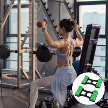 Súlyzóállvány Csúszásmentes műanyag fitneszfelszerelés-állvány 2 db-os készlet