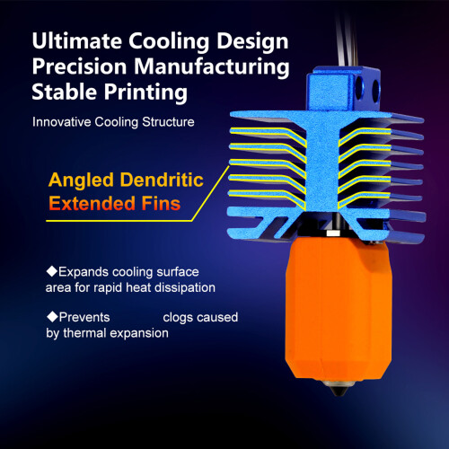 Hotend-assemblage met hoge temperatuurbestendigheid-Voor X1X1C 2