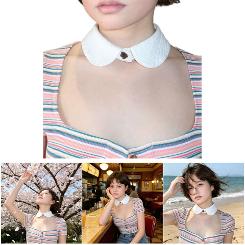 Handcrafts Detachable Collar Decorative False Collar Choker 1