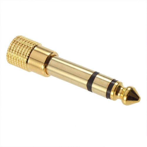 3,5 mm Hona auf 6,5 mm Hane Adapter 1
