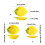 Heat Resistant Ceramic Lemon Shape Spoon Rest-plate 4