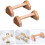 Pine Wood Push-up Stands 30CM Pair, Arm Strength Training Push-up Bars Frame 6