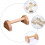 Pine Wood Push-up Stands 30CM Pair, Arm Strength Training Push-up Bars Frame 7